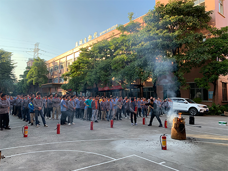 【安全记心间,防患于未然】多宝自动化2021年下半年消防演练活动顺利举办!